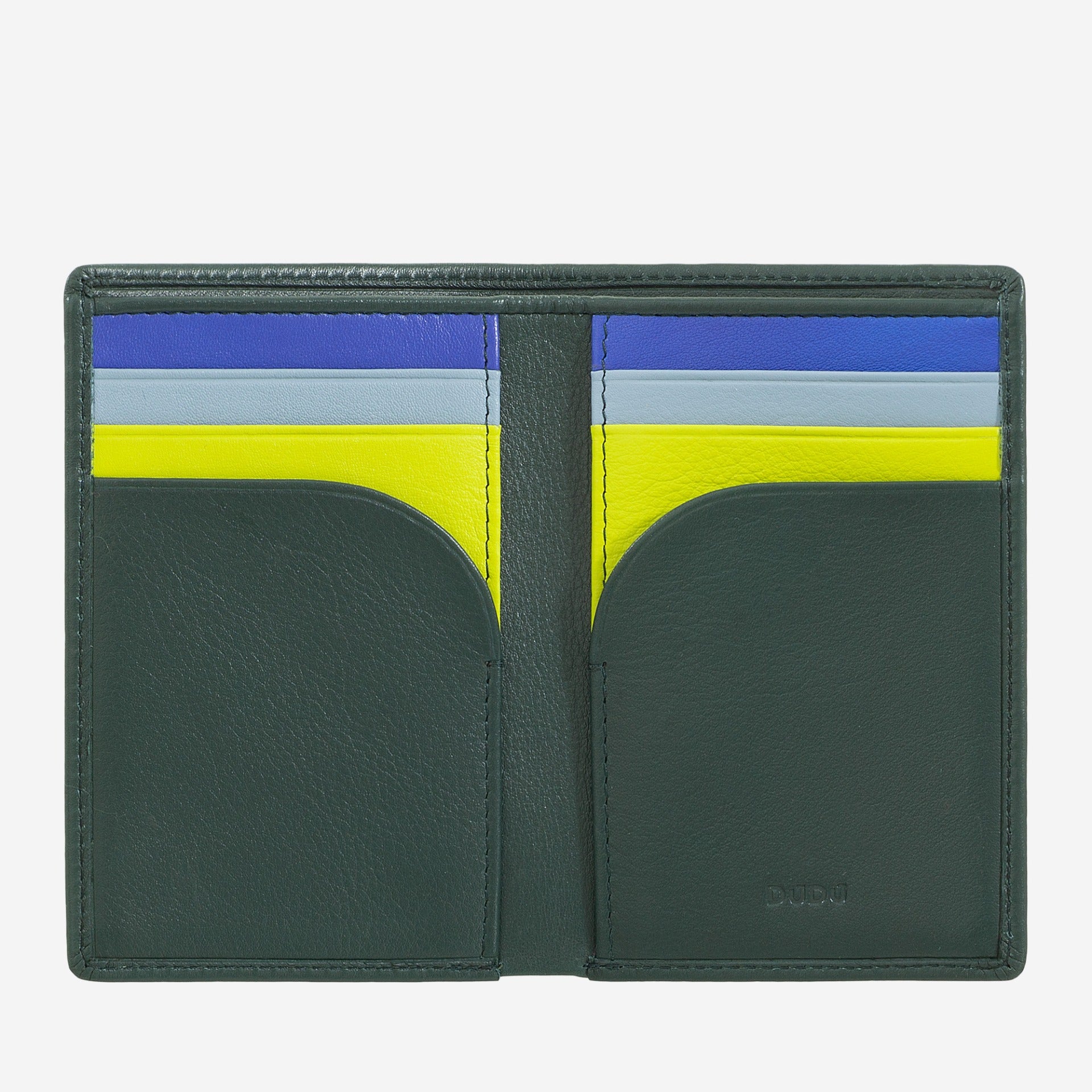 Portafoglio RFID Triplice Multi In Pelle Marrone | Disponibile - Foto 8