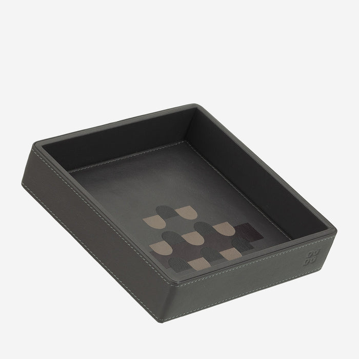 Mini Valet Tray  Anthracite Mosaic