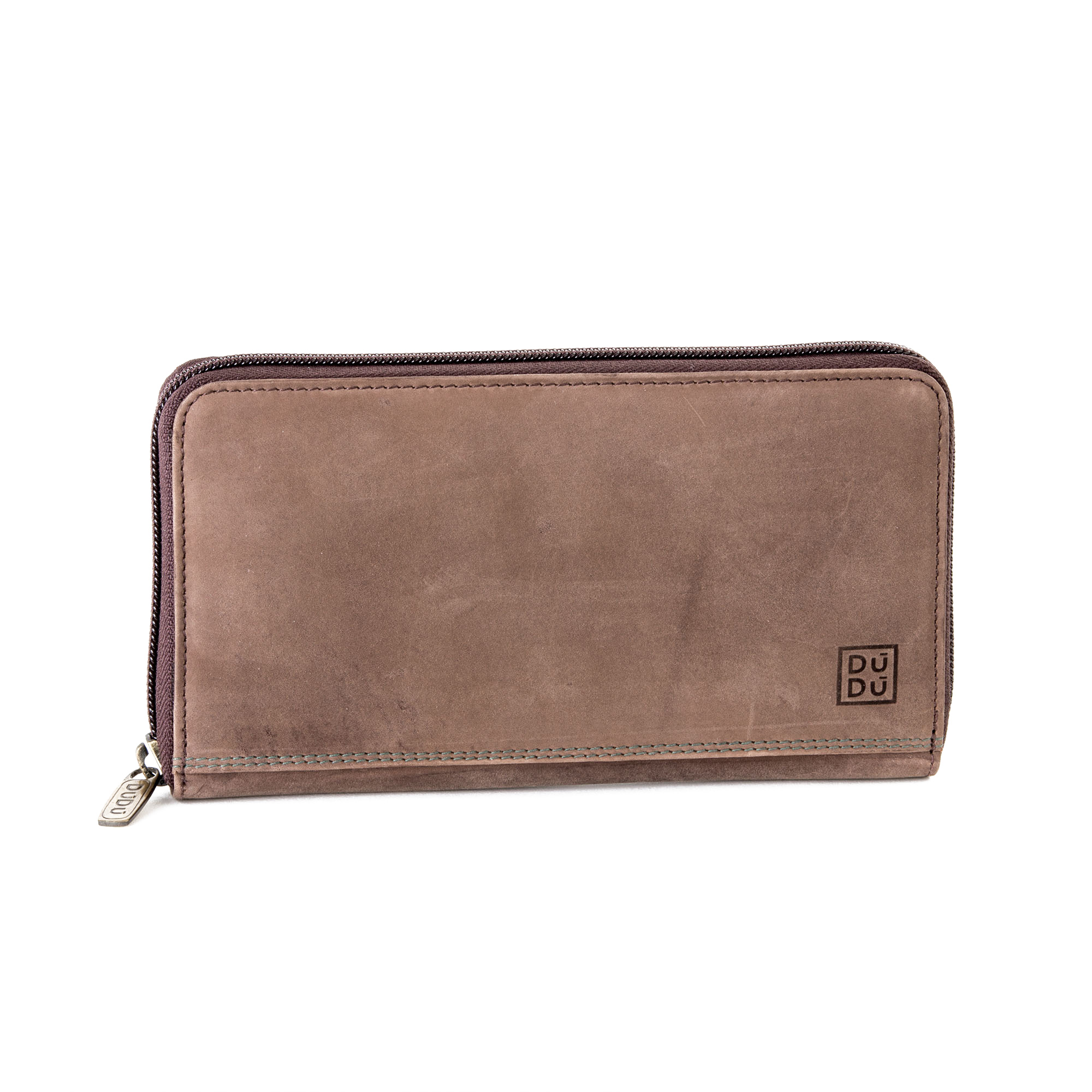 Ladies purse Zip Around Wallet in Vintage Leather Coin & Credit cad holder DUDU 8031847150339 | eBay