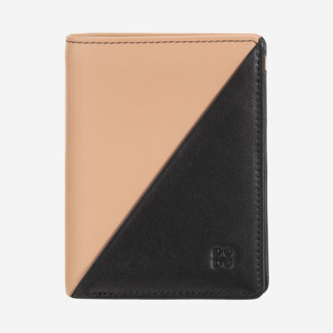Cartera pequeña mujer plegable RFID piel
