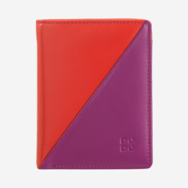 Cartera pequeña mujer plegable RFID piel
