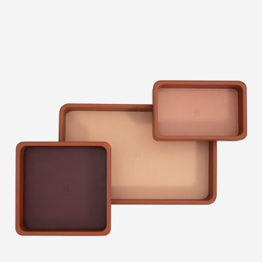 Tray set