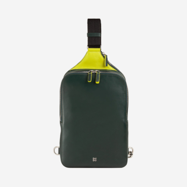 Zaino monospalla uomo pelle