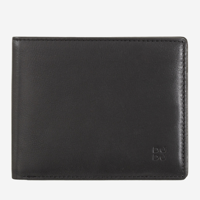 Tシャツ・カットソー DAKS Black soft imported Italian cowhide mini wallet DBWA5E6 Gents leather RFID wallet Colorful Itaca DUDU | dudubags