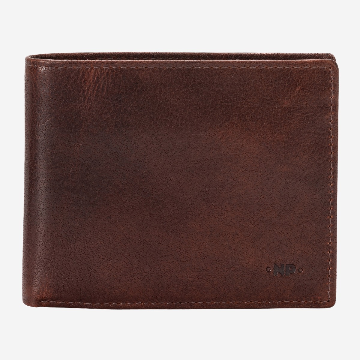 zip int DV Portafoglio uomo verticale pelle MARRONE S porta carte portamonete